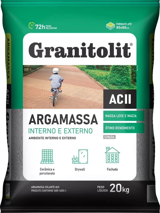 Granitolit Argamassa Interno e Externo ACII